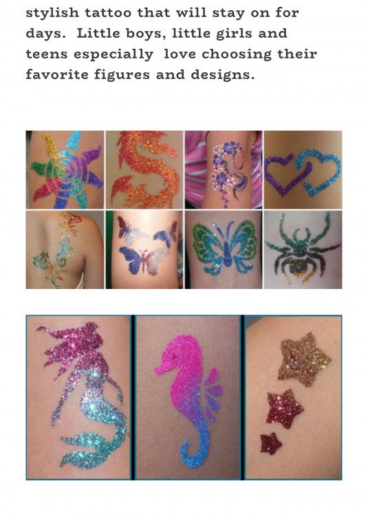 Glitter Tattoos